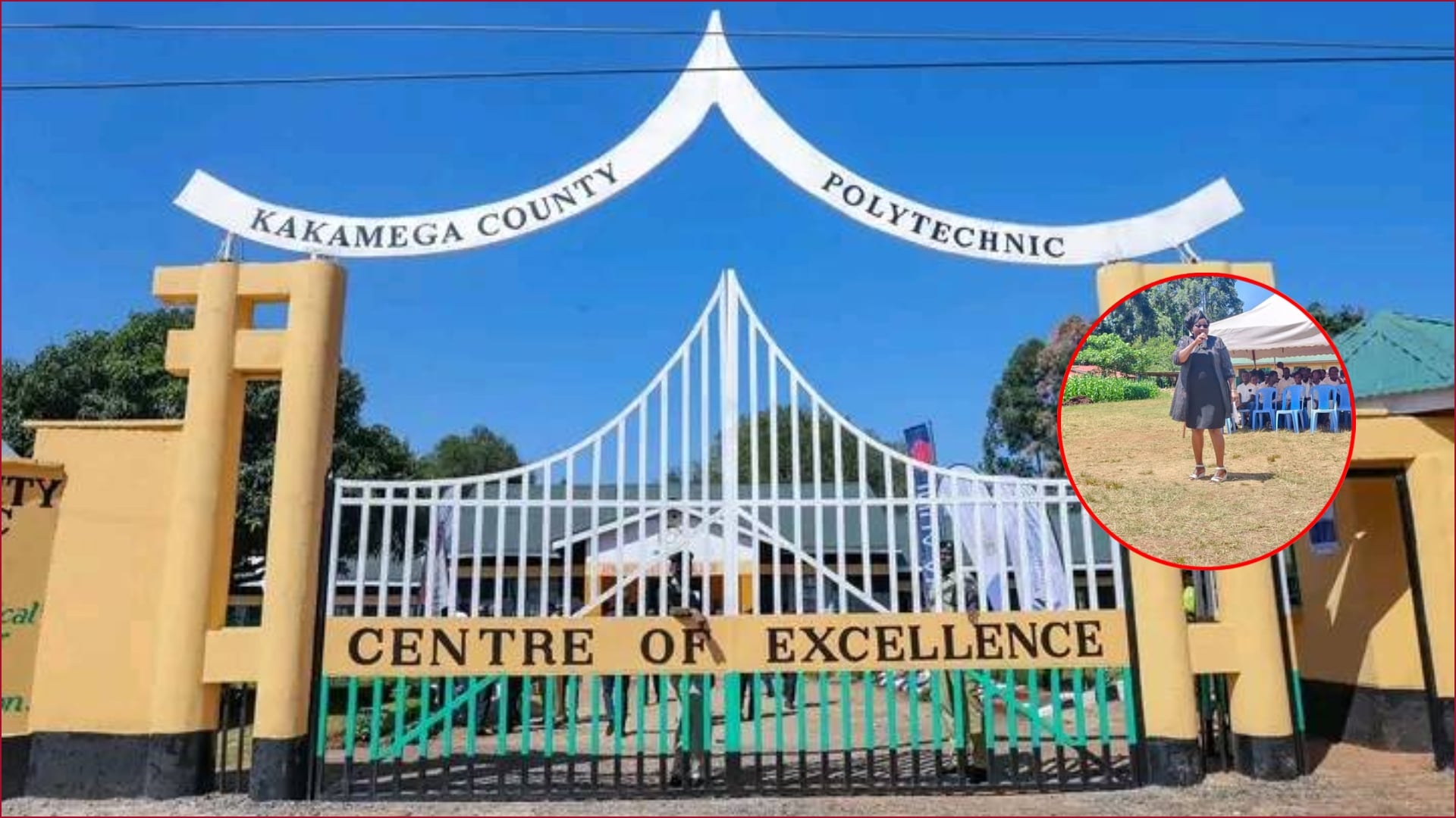 Kakamega County Polytechnic principal Caroline Khamete (inset) was found dead in Kisumu.